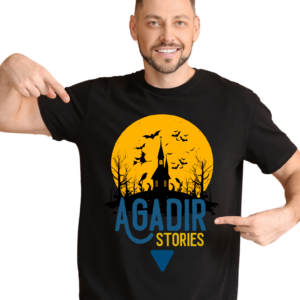 Agadir-Stories-Black-T-Shirt